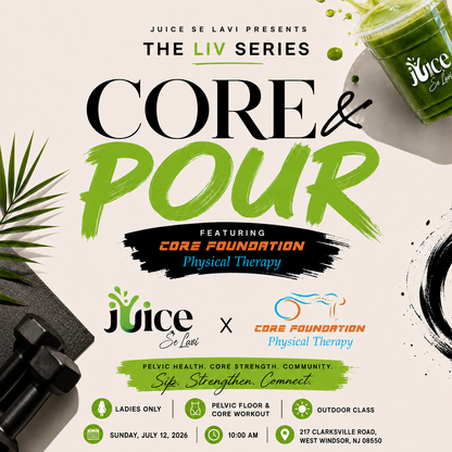 Core & Pour Pelvic Floor Registration